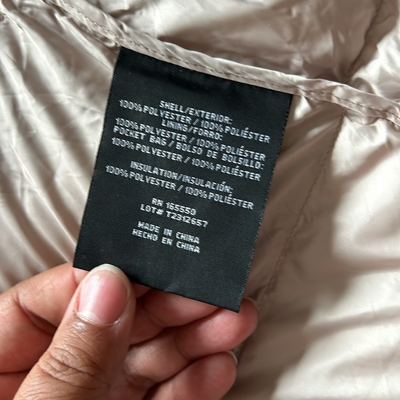 32 Degrees Heat | Womens Winter Tech Cream Puffer Jacket with Hood - Size XXL - Picture 15 of 16